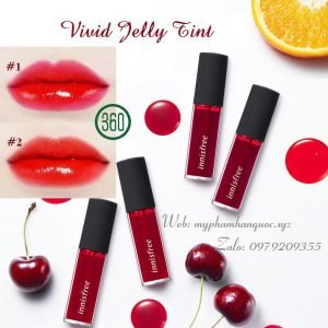Son Môi Dạng Lỏng Innisfree Vivid Jelly Tint 5.2G