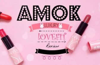 Amok Luxury Lovefit Lipstick