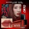 Bàng màu Son Kem lì Cushion Mattes Maybelline Hồng trà sữa