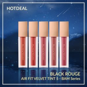 Tổng quan Son Kem Lì Black Rouge Air Fit Velvet Tint Ver 5Night Series (2)