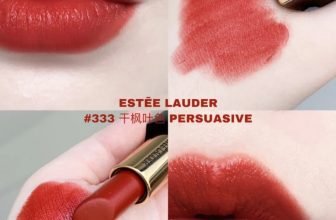 Hình ảnh dòng son Estee Lauder Pure Color Envy Matte sau khi lên môi mang lại vẻ đẹp sang trọng