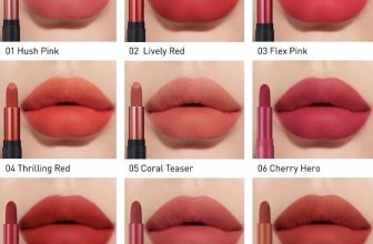 Hình ảnh bảng màu dòng son nhà Peripera INK TATTOO STICK