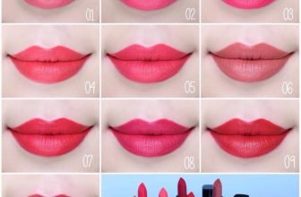 Bảng màu dòng son Ecole Shine Black với đa dạng màu sắc nhiều sự lựa chọn